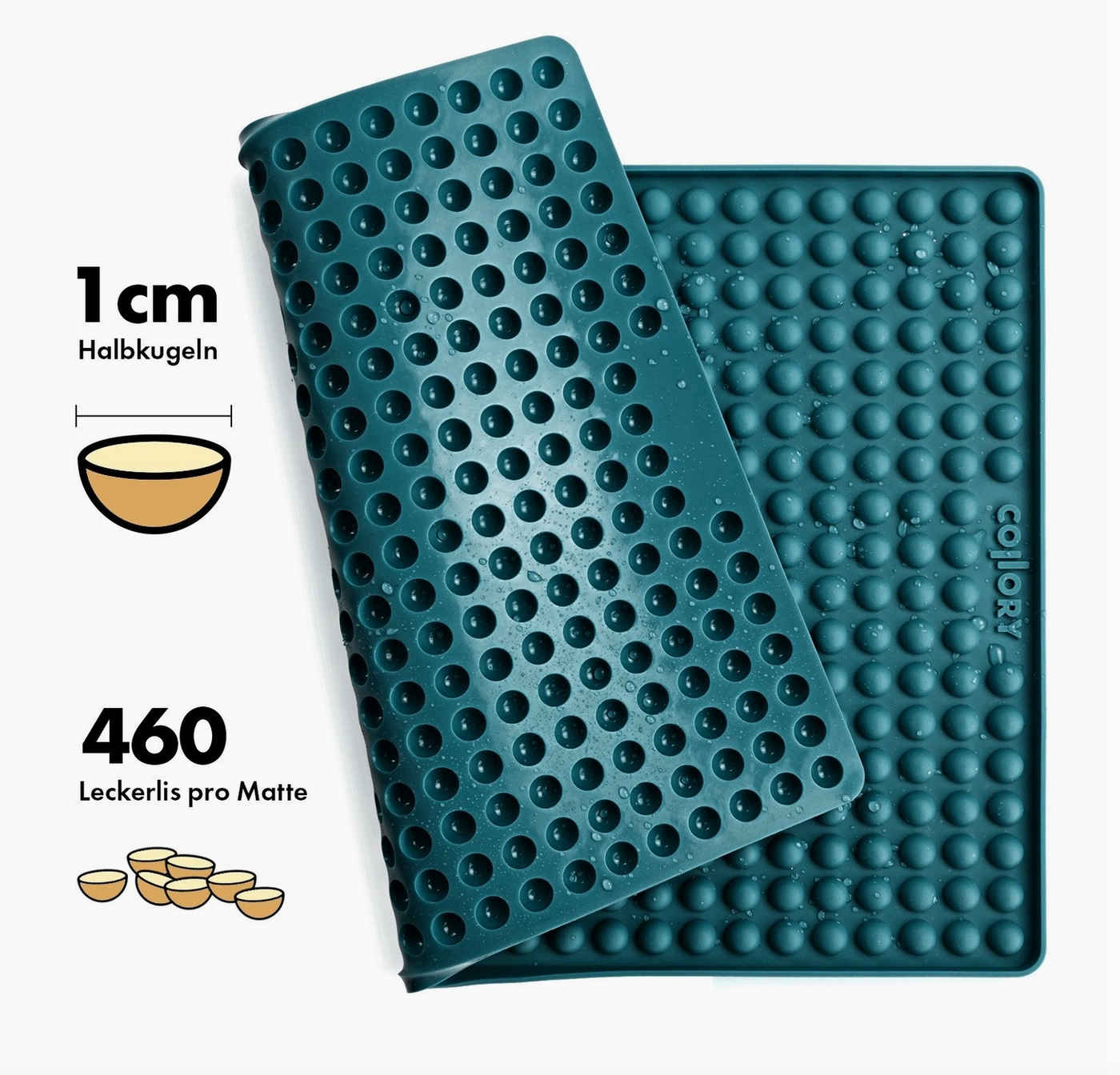 HealthyDog Collory Silikon Backform Halbmond