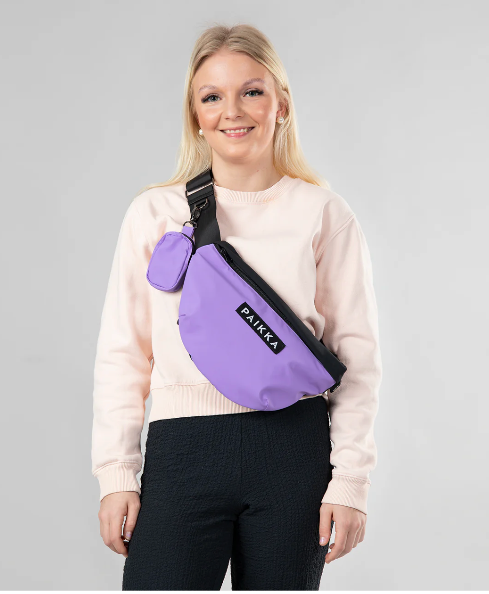HealthyDog PAIKKA Leckerlitasche "lila" leuchtend