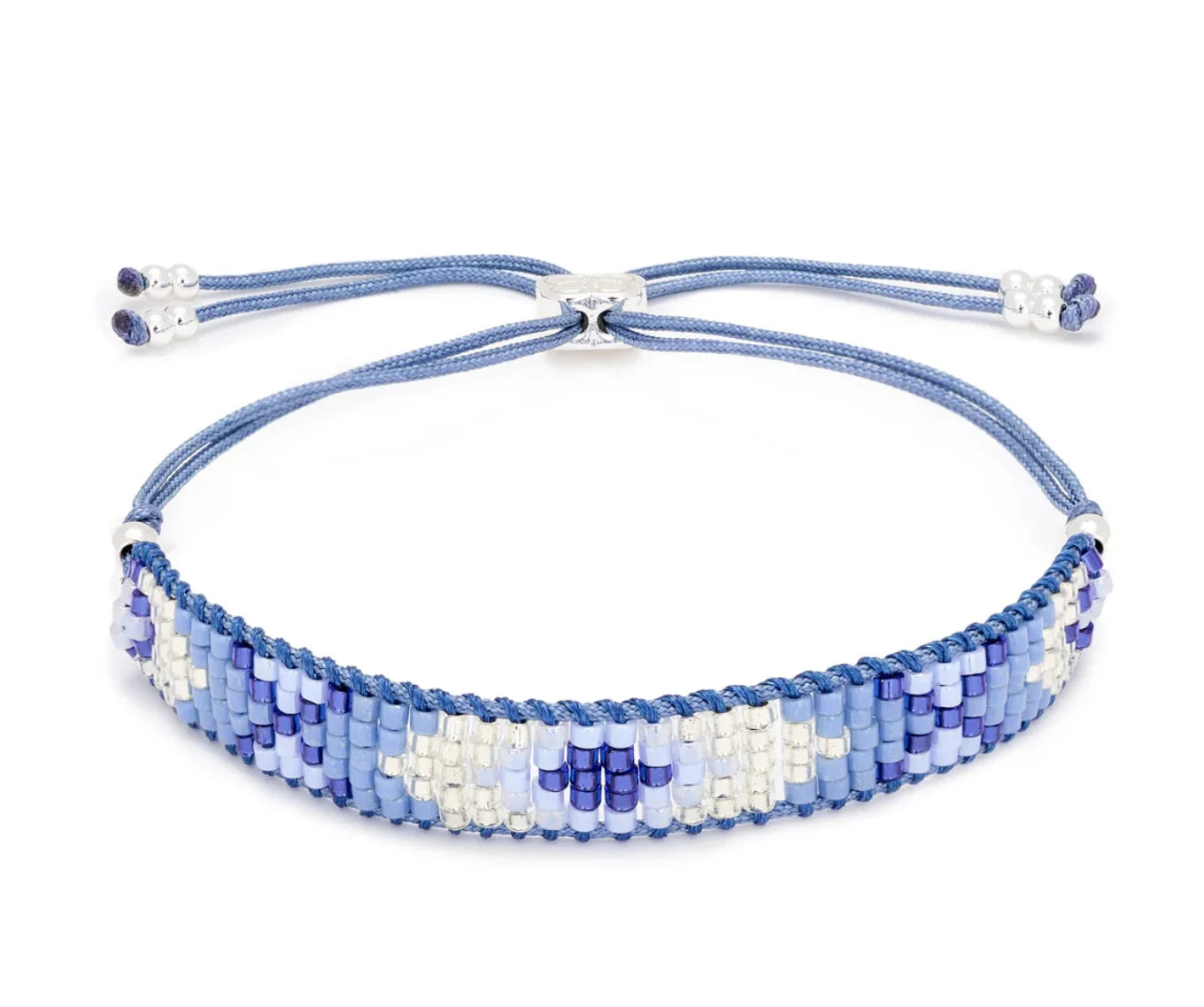 HealthyDog Boho Betty Freundschaftsperlenarmband "blau"