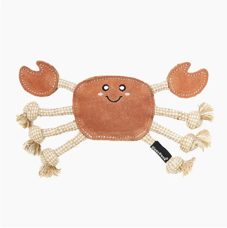 HealthyDog ZippyPaws Hundespielzeug "Crabby the crab"