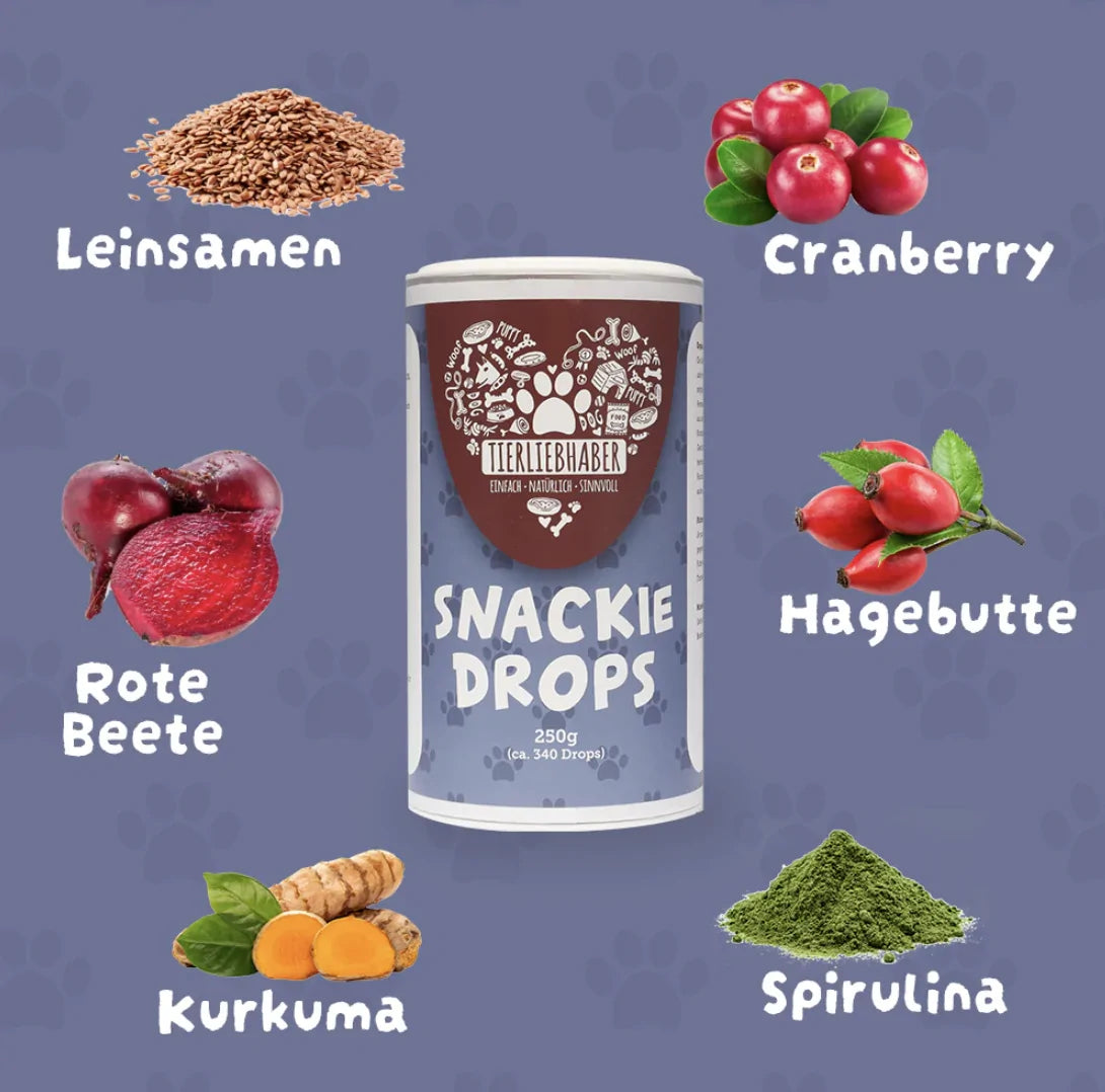 HealthyDog Tierliebhaber Snackie Drops