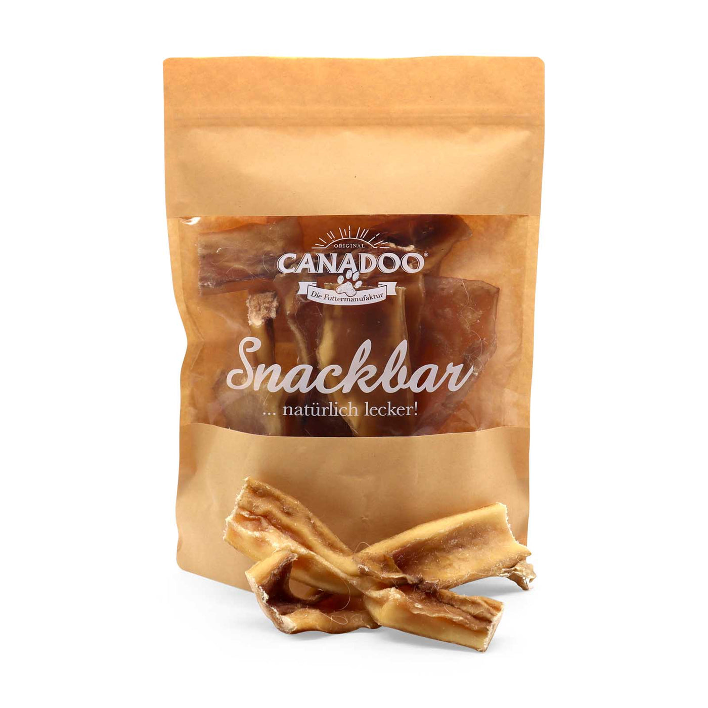 HealthyDog Canadoo natürliche Rinderkopfhaut extra hart
