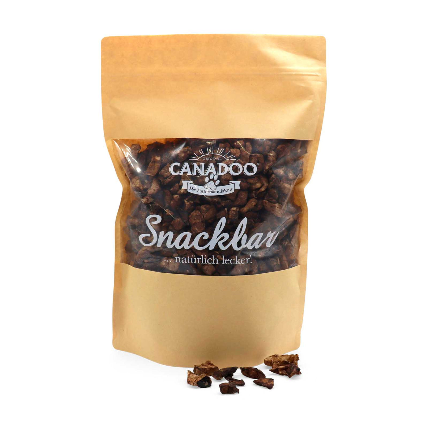 HealthyDog Canadoo natürliche Trainingssnacks Rinderlunge
