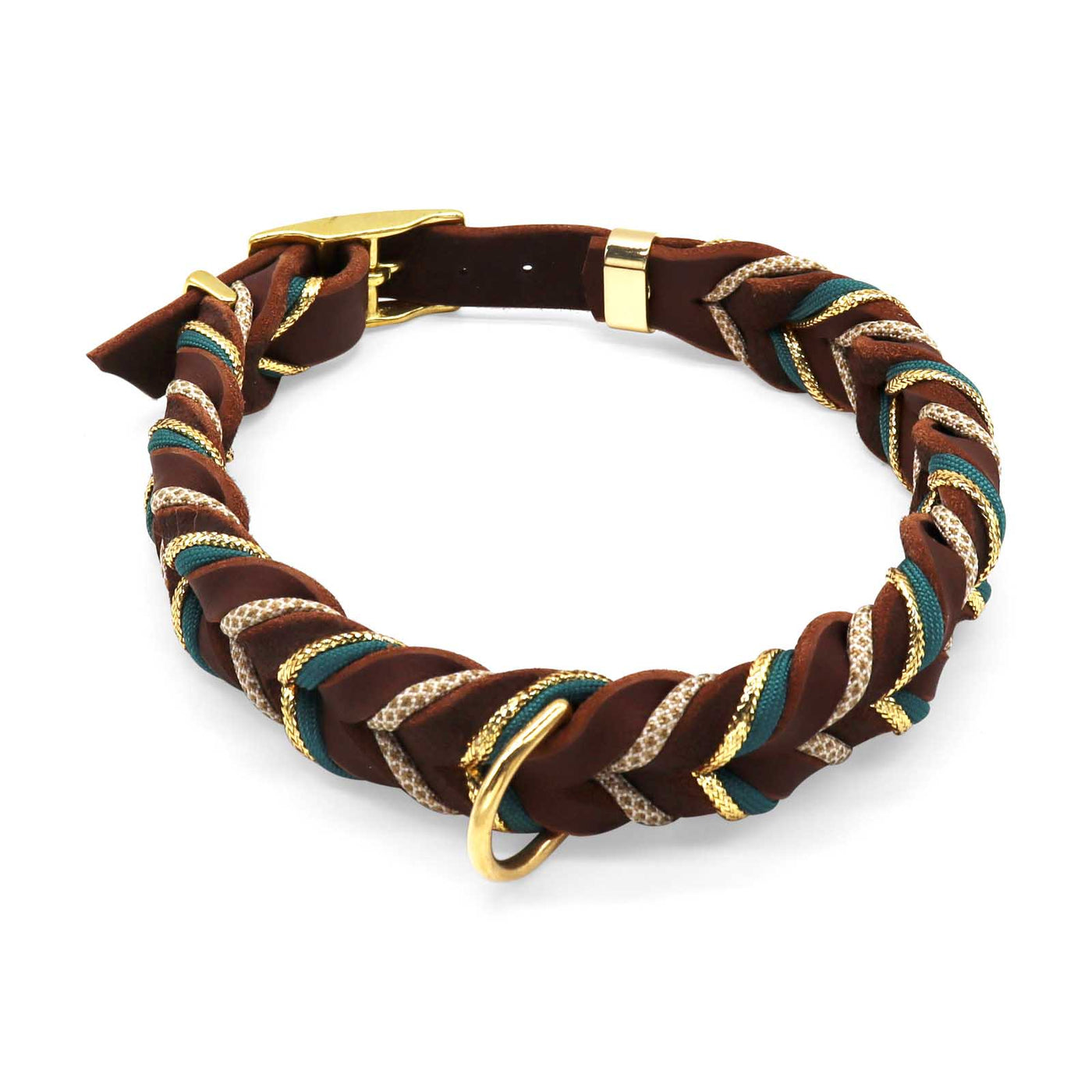 HealthyDog Lederhalsband "Jay"