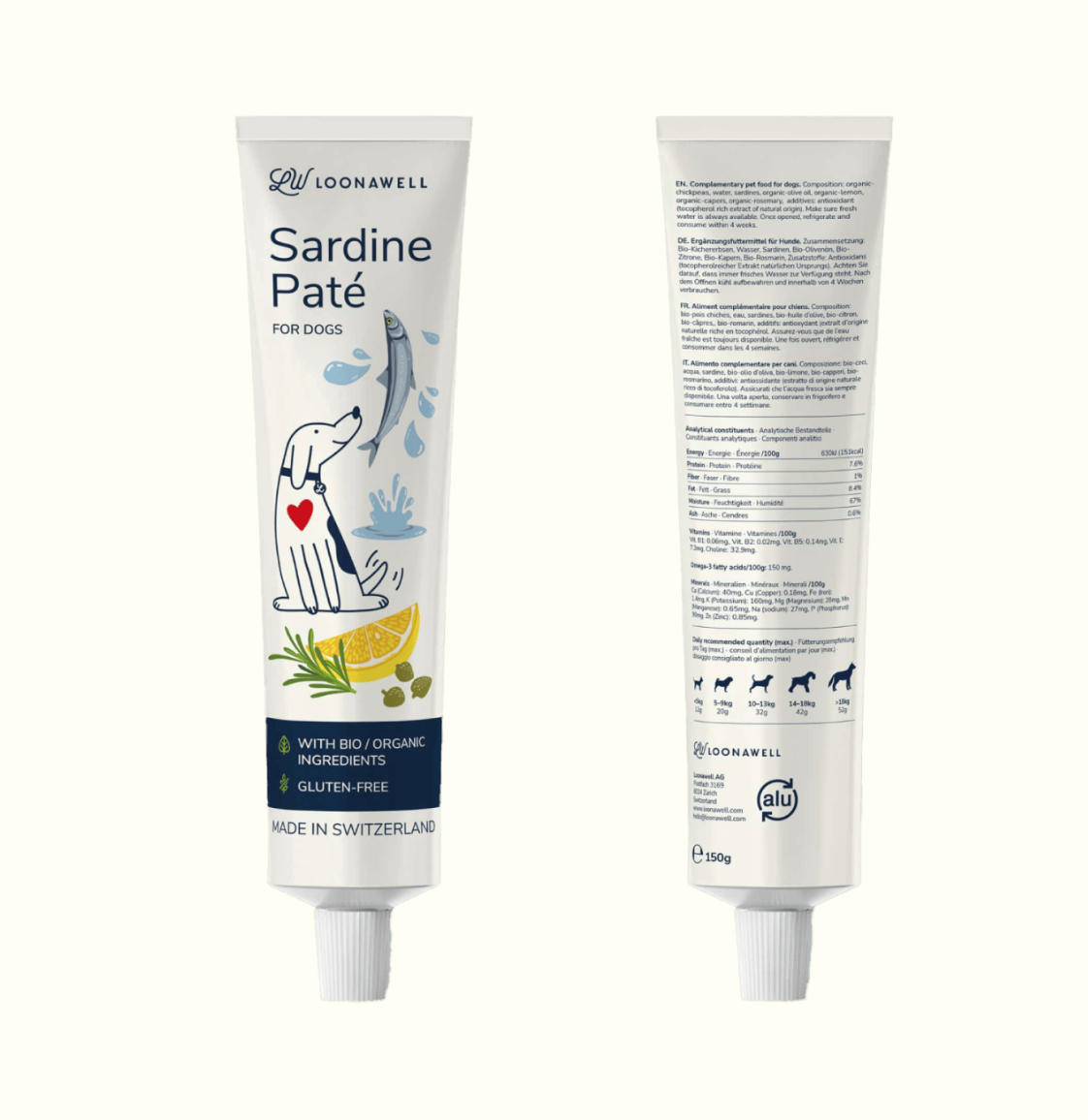 HealthyDog Loonawell Sardine Paté