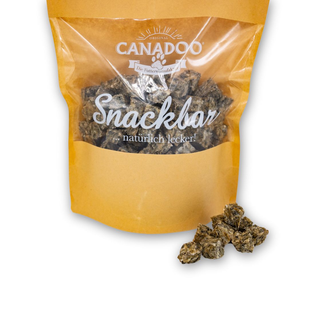 HealthyDog Canadoo Fischhautwürfel XS