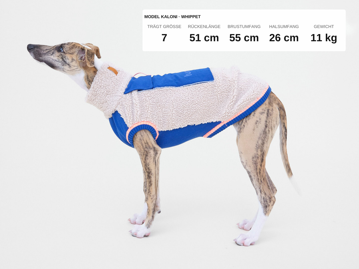 lumiies® Hundepullover warm aus Teddy-Sherpa-Fleece "2 verschiedene Farben"