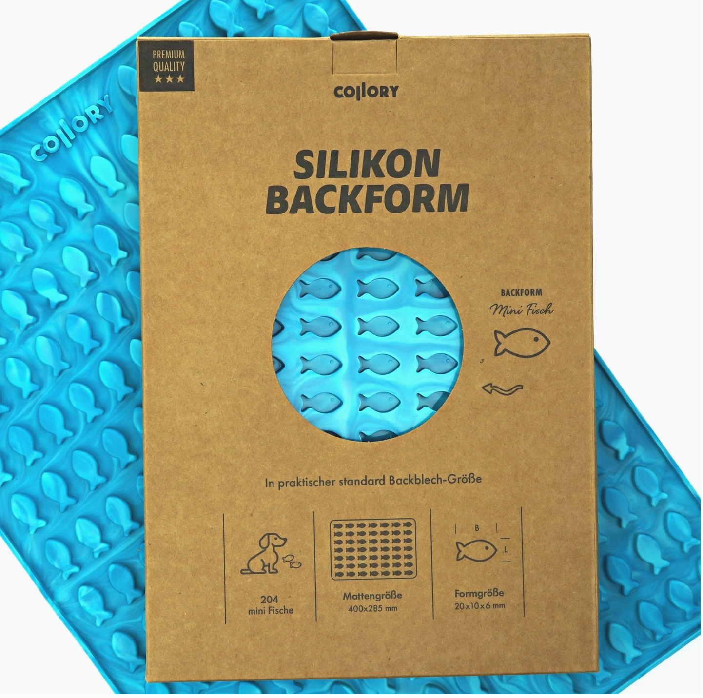 HealthyDog Collory Silikon Backform Fischli