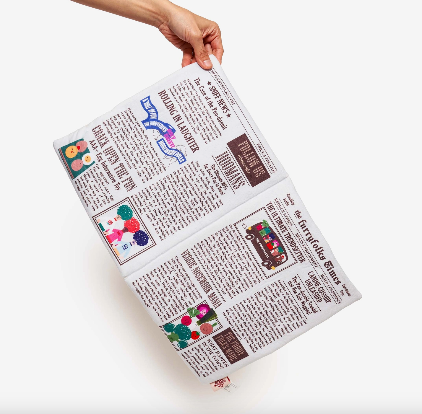the furryfolks Zeitung Nasenarbeit Hundespielzeug