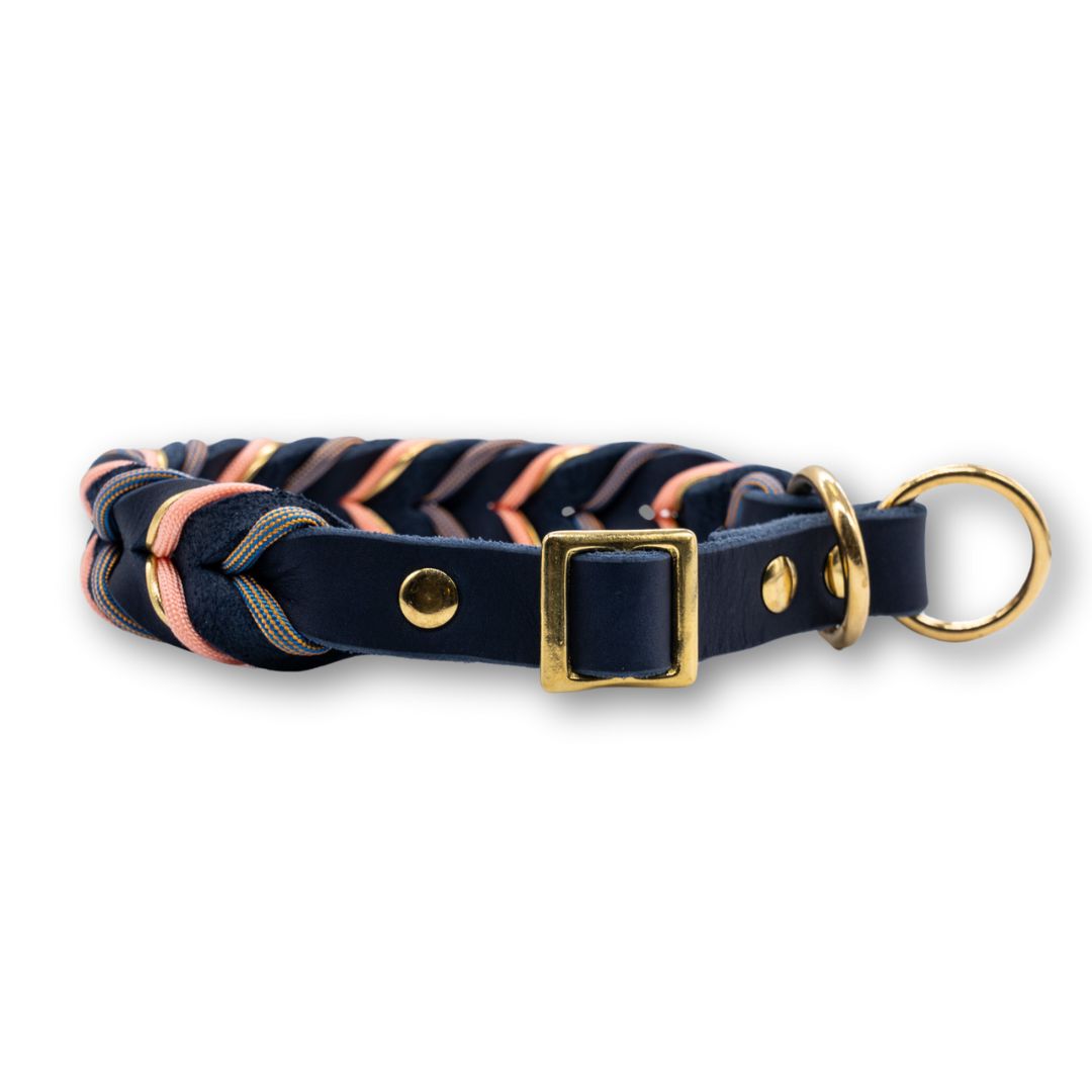 HealthyDog Lederhalsband "One"