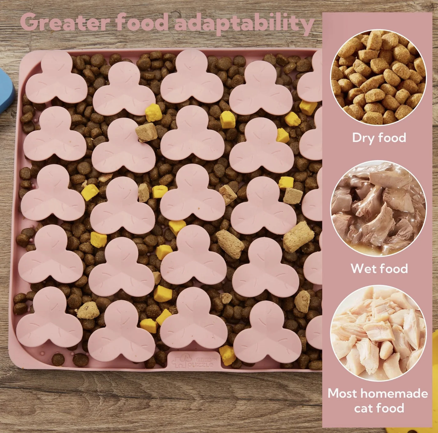 HealthyDog Puzzle Feeder Hundepuzzlematte rosa