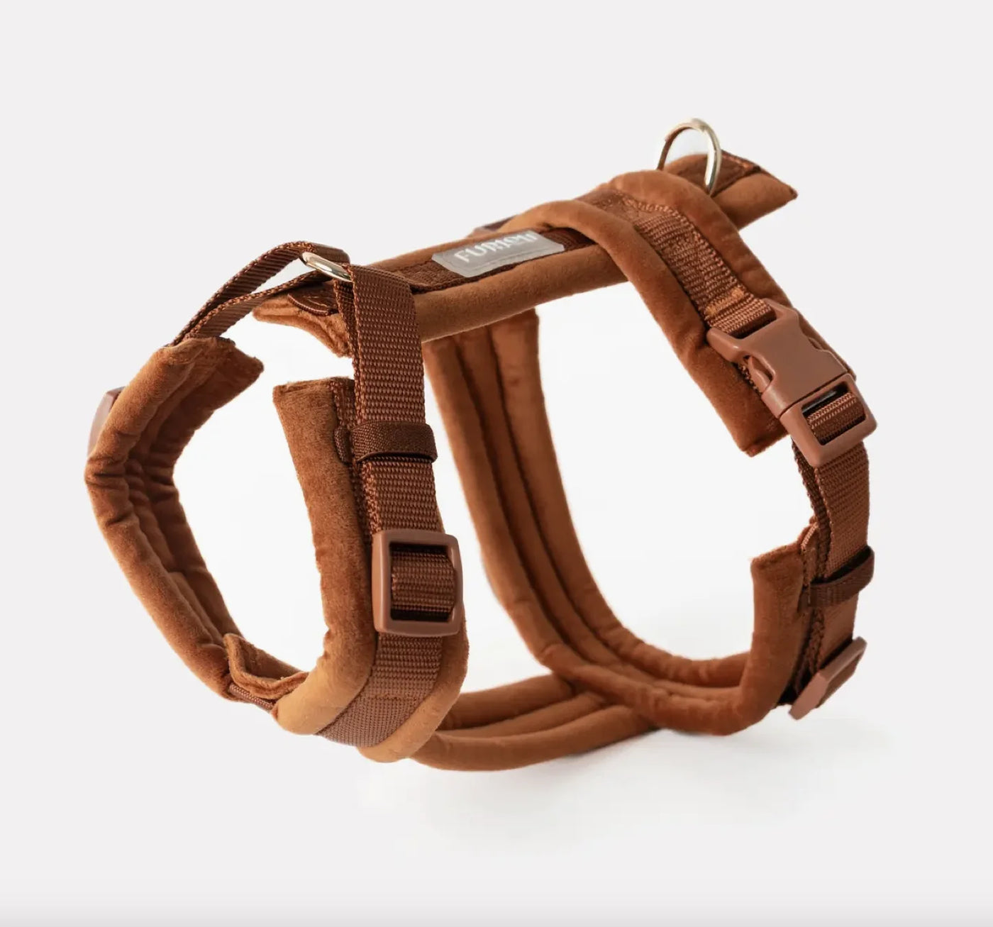 HealthyDog Furlou Samt Hundegeschirr "clay"