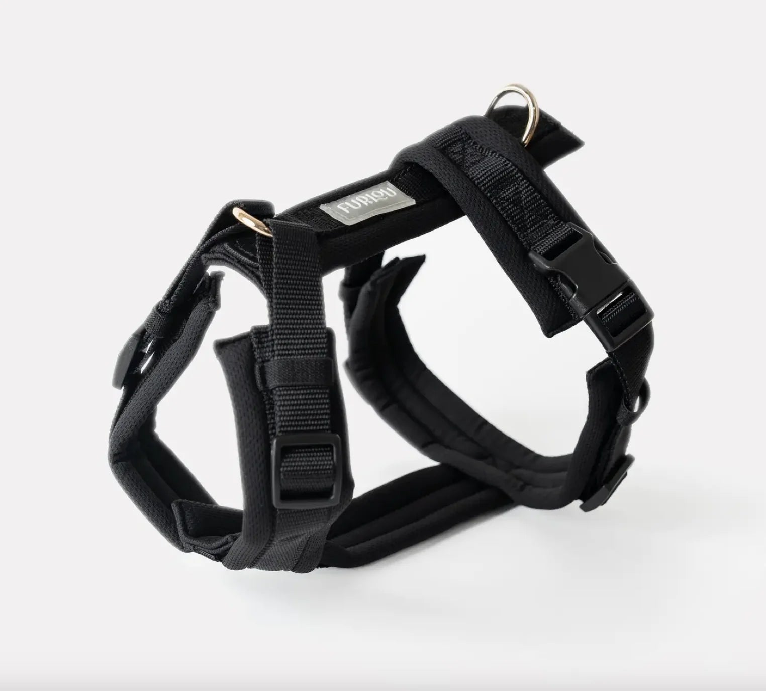 HealthyDog Furlou Comfort Hundegeschirr "schwarz"