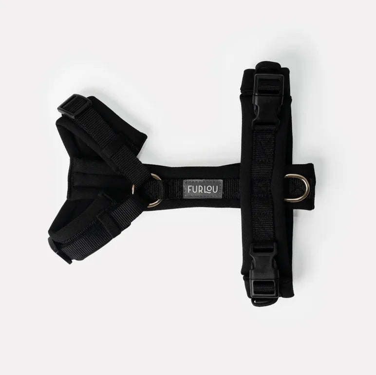 HealthyDog Furlou Comfort Hundegeschirr "schwarz"