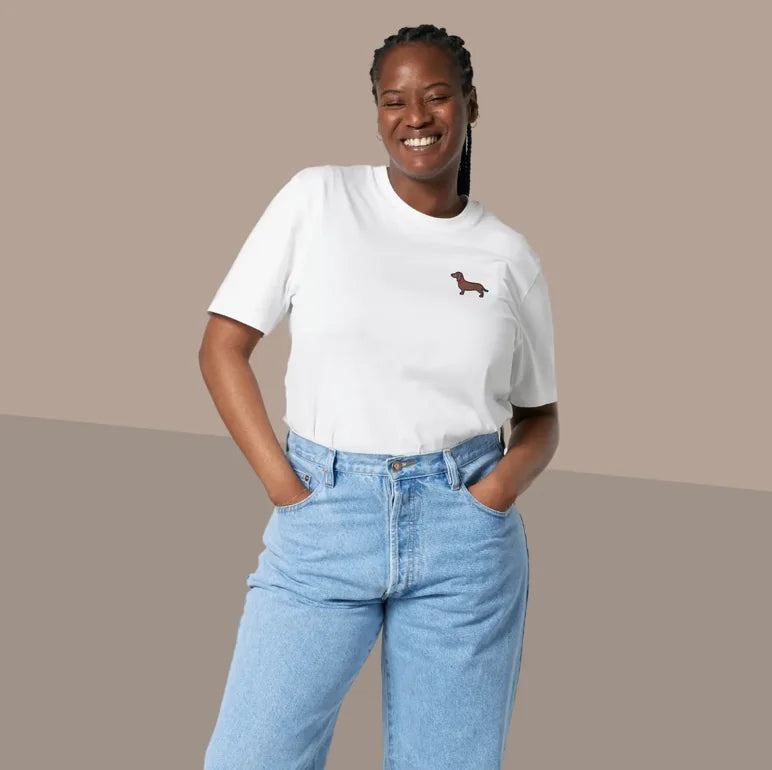 HealthyDog cool people club Bio Baumwollshirt "Dackel"