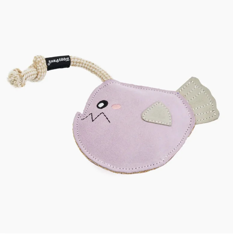 HealthyDog ZippyPaws Hundespielzeug "Lampi Lampefisch"