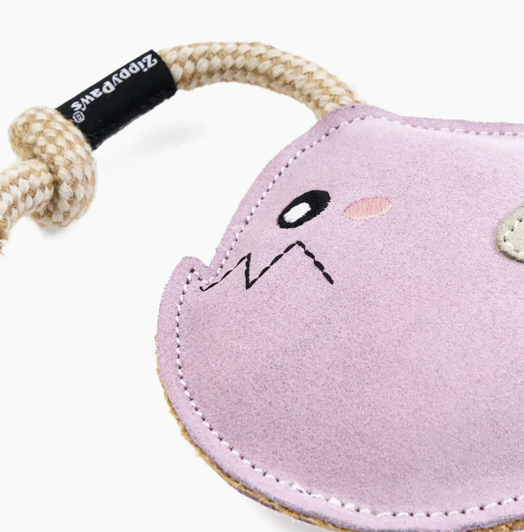 HealthyDog ZippyPaws Hundespielzeug "Lampi Lampefisch"