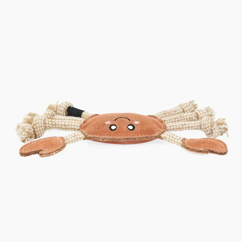 HealthyDog ZippyPaws Hundespielzeug "Crabby the crab"