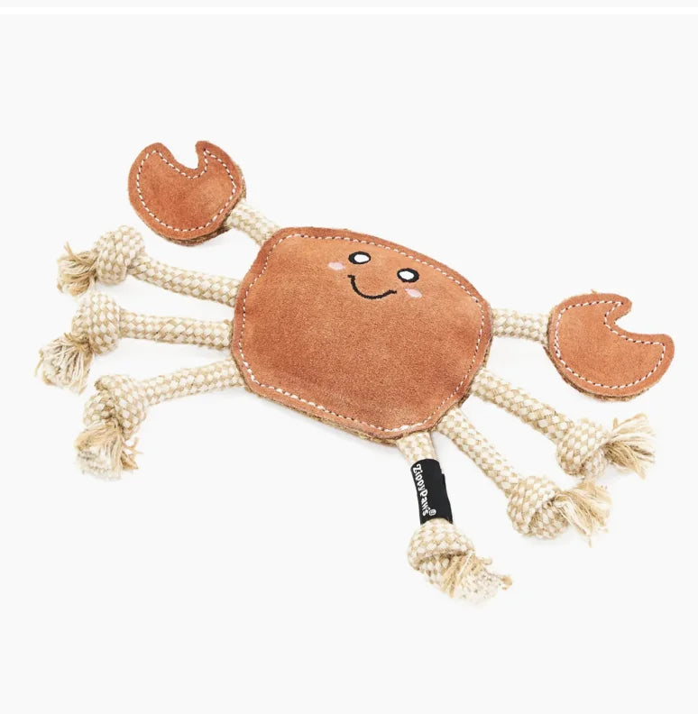 HealthyDog ZippyPaws Hundespielzeug "Crabby the crab"