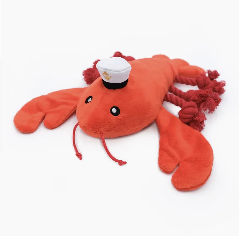 HealthyDog ZippyPaws Hundespielzeug "Luca the lobster"