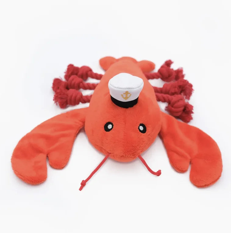 HealthyDog ZippyPaws Hundespielzeug "Luca the lobster"