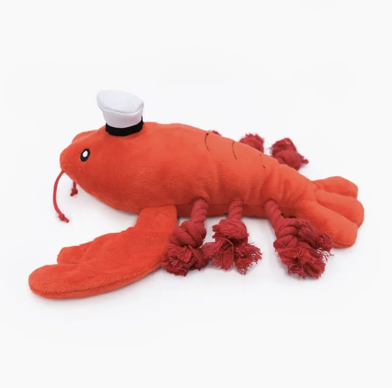 HealthyDog ZippyPaws Hundespielzeug "Luca the lobster"
