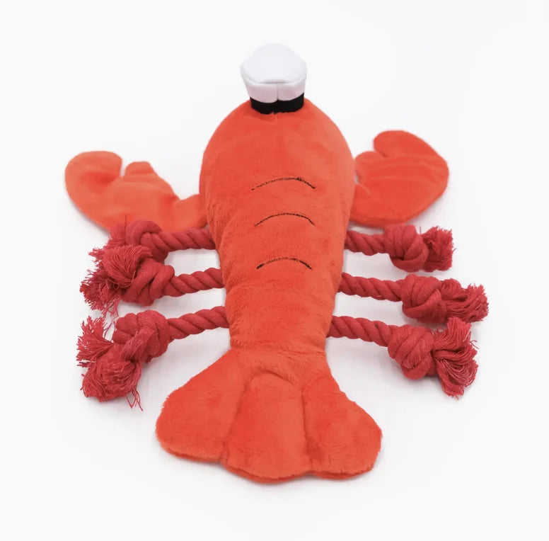 HealthyDog ZippyPaws Hundespielzeug "Luca the lobster"