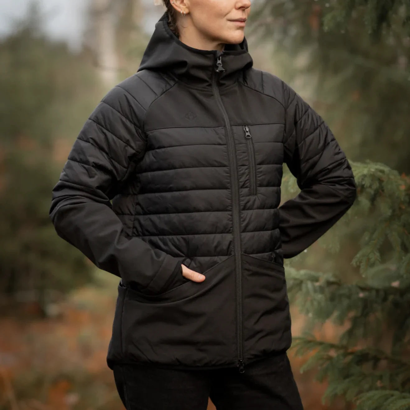 Hundlands Trainingsjacke Air Hybrido schwarz