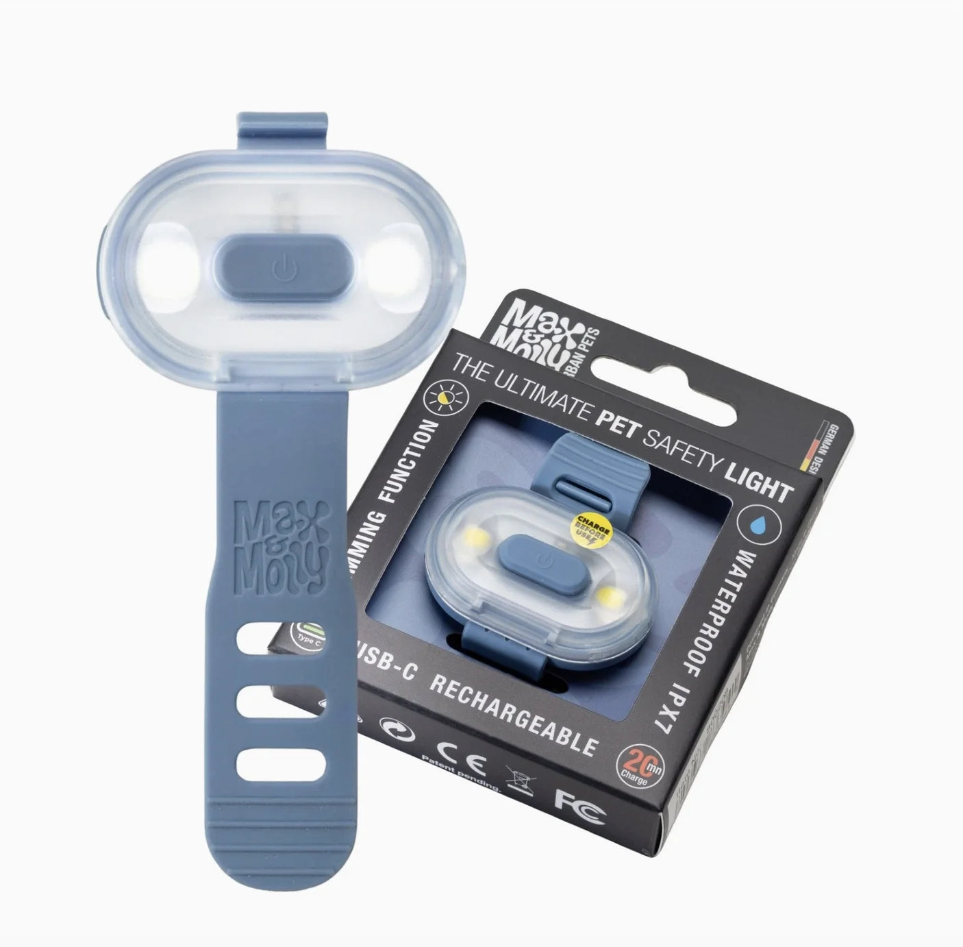 Max & Molly Matrix 2.0 Ultra LED Sicherheitslicht ozean