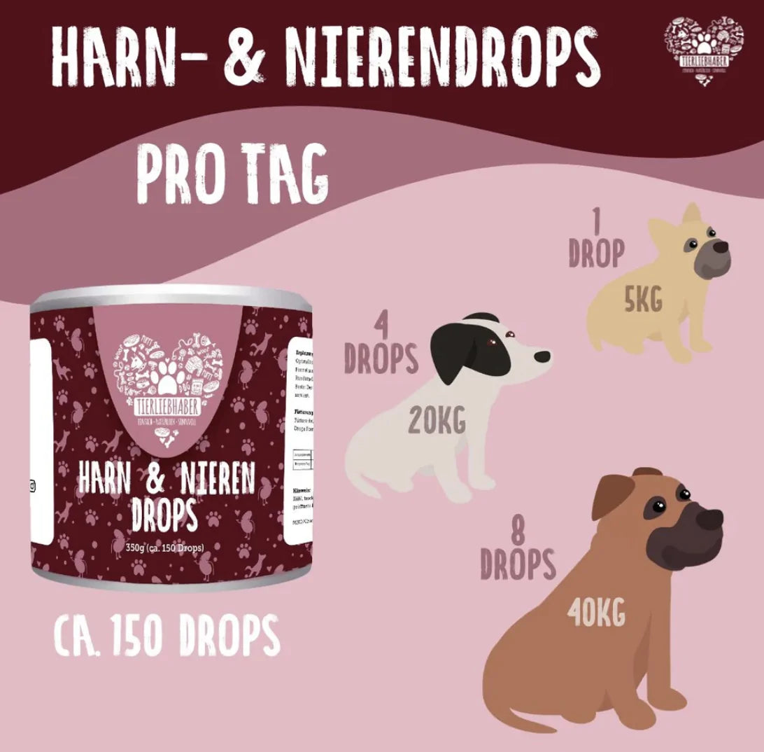 HealthyDog Tierliebhaber Harn & Nieren Drops
