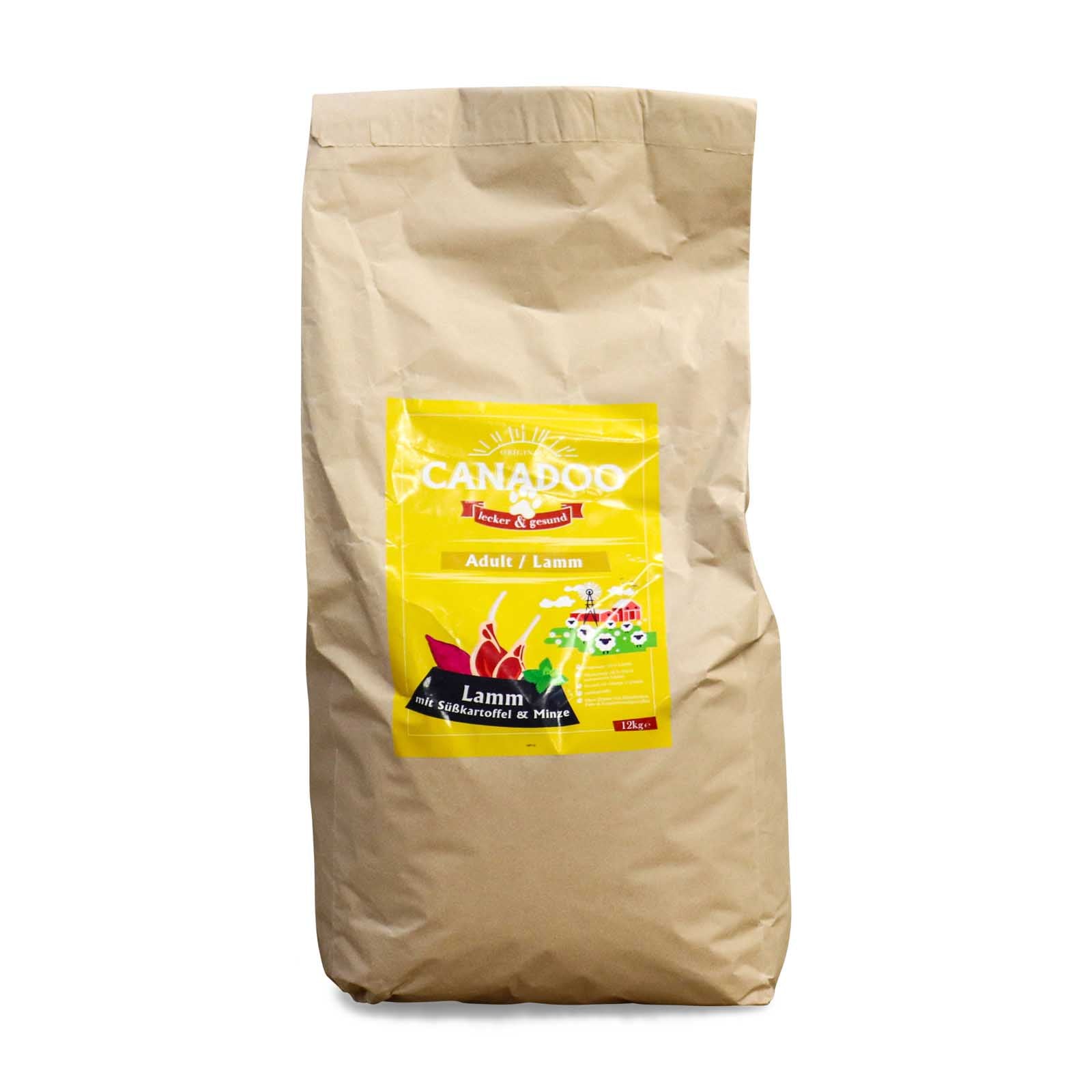HealthyDog Canadoo Adult Trockenfutter Lamm mit Süsskartoffel & Minze