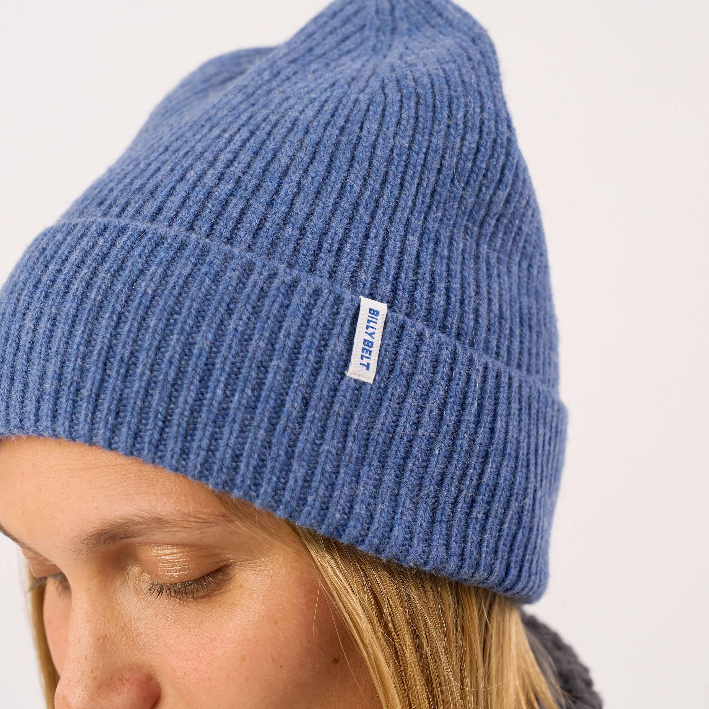 BILLYBELT Wollmütze "jeansblau"