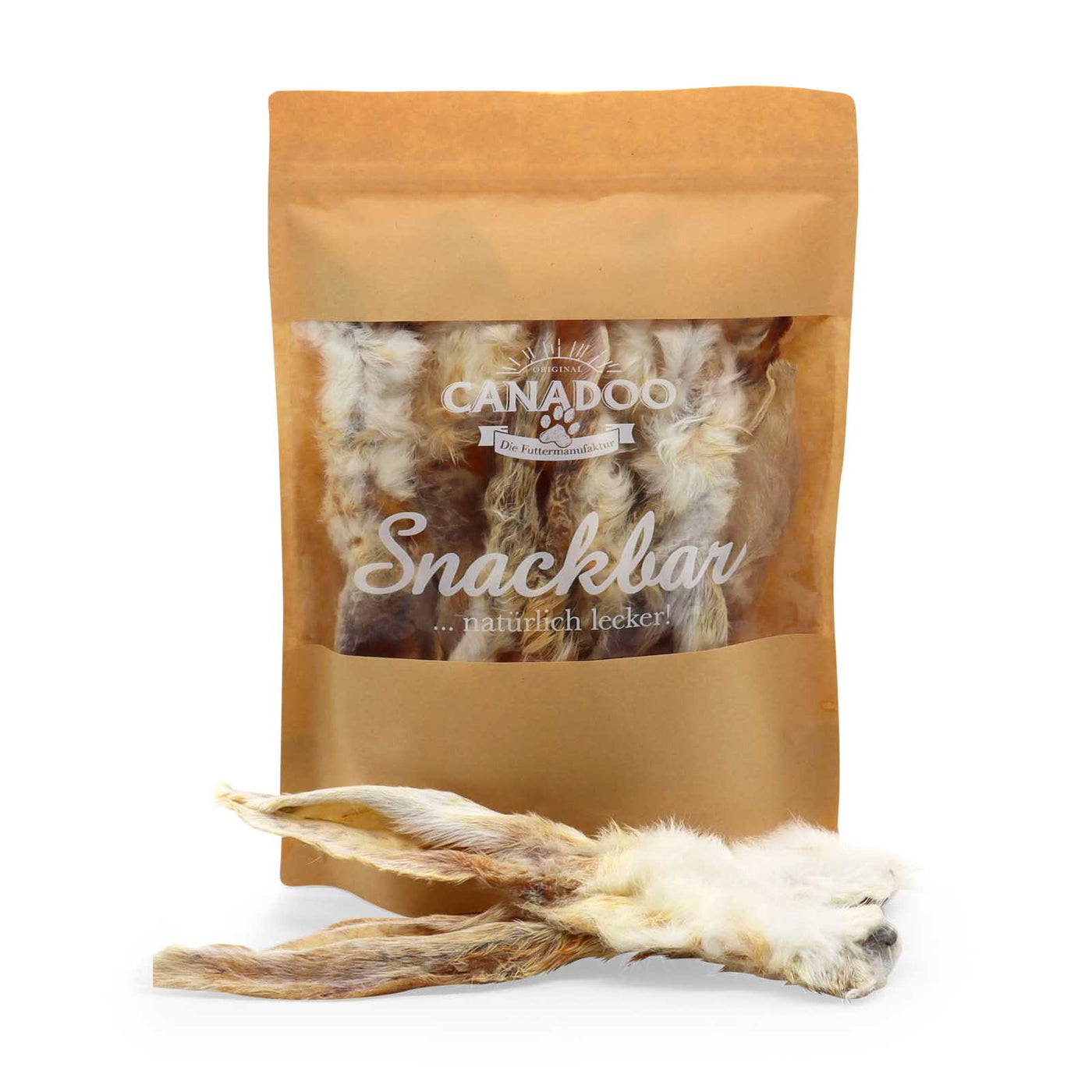 HealthyDog Canadoo Hasenohren mit Fell