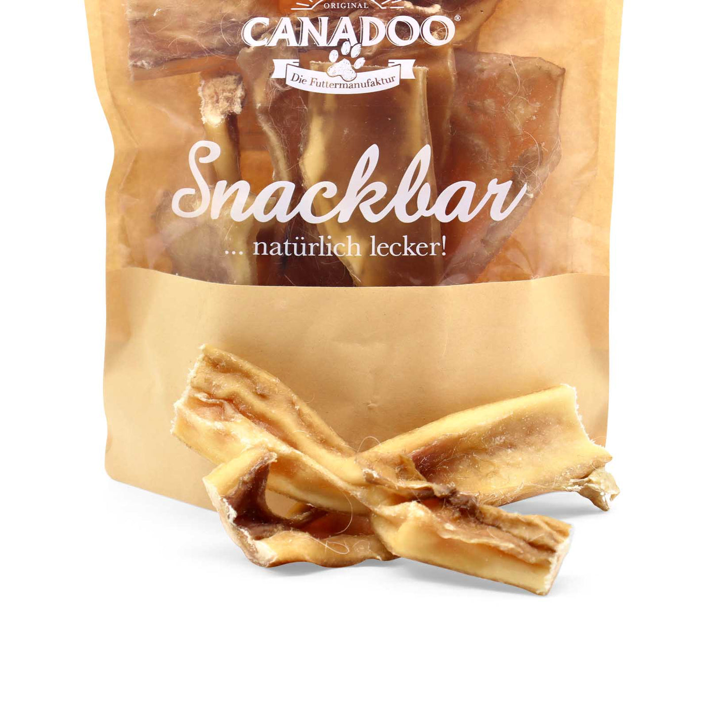 HealthyDog Canadoo natürliche Rinderkopfhaut extra hart