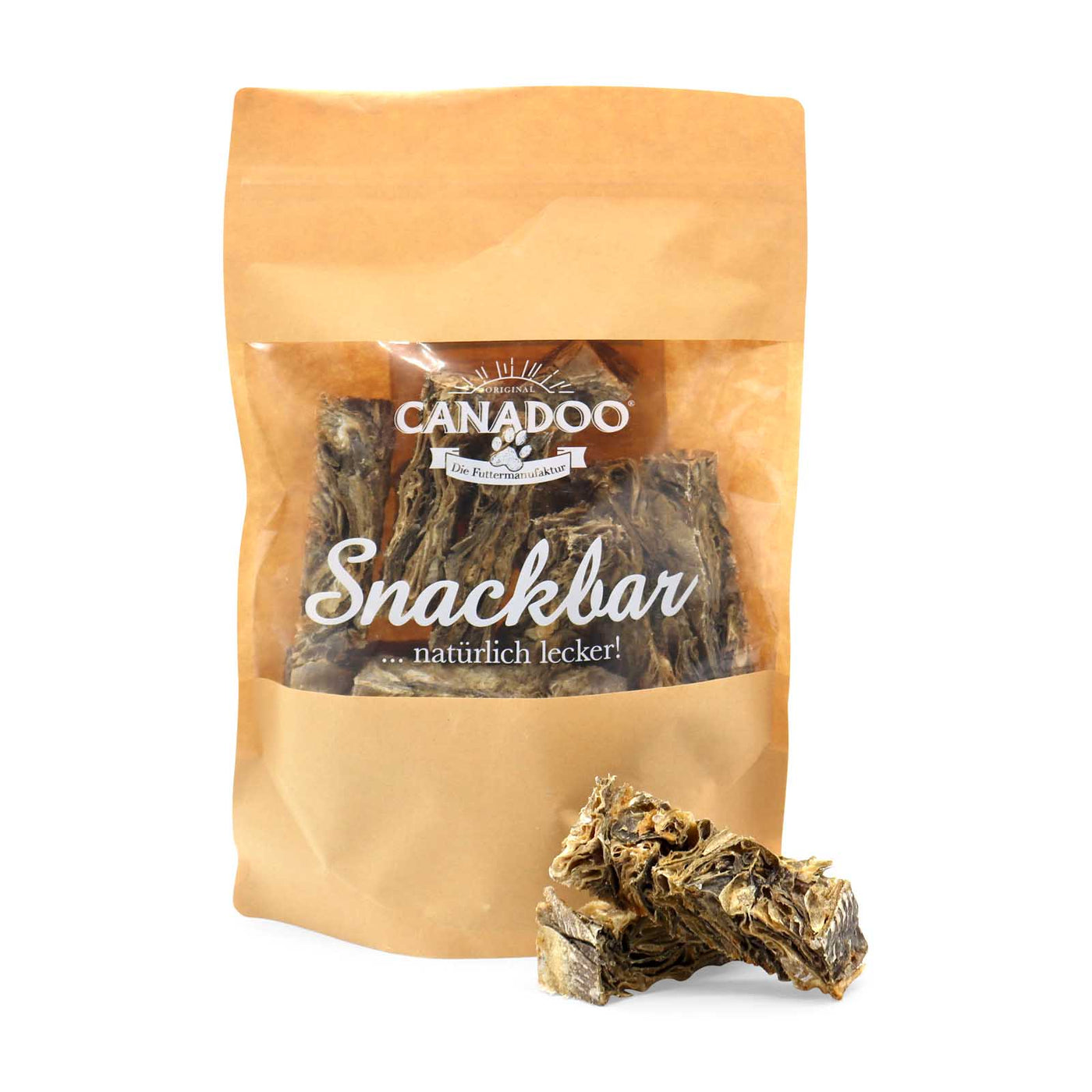 HealthyDog Canadoo natürliche Fischhautstangen mittel