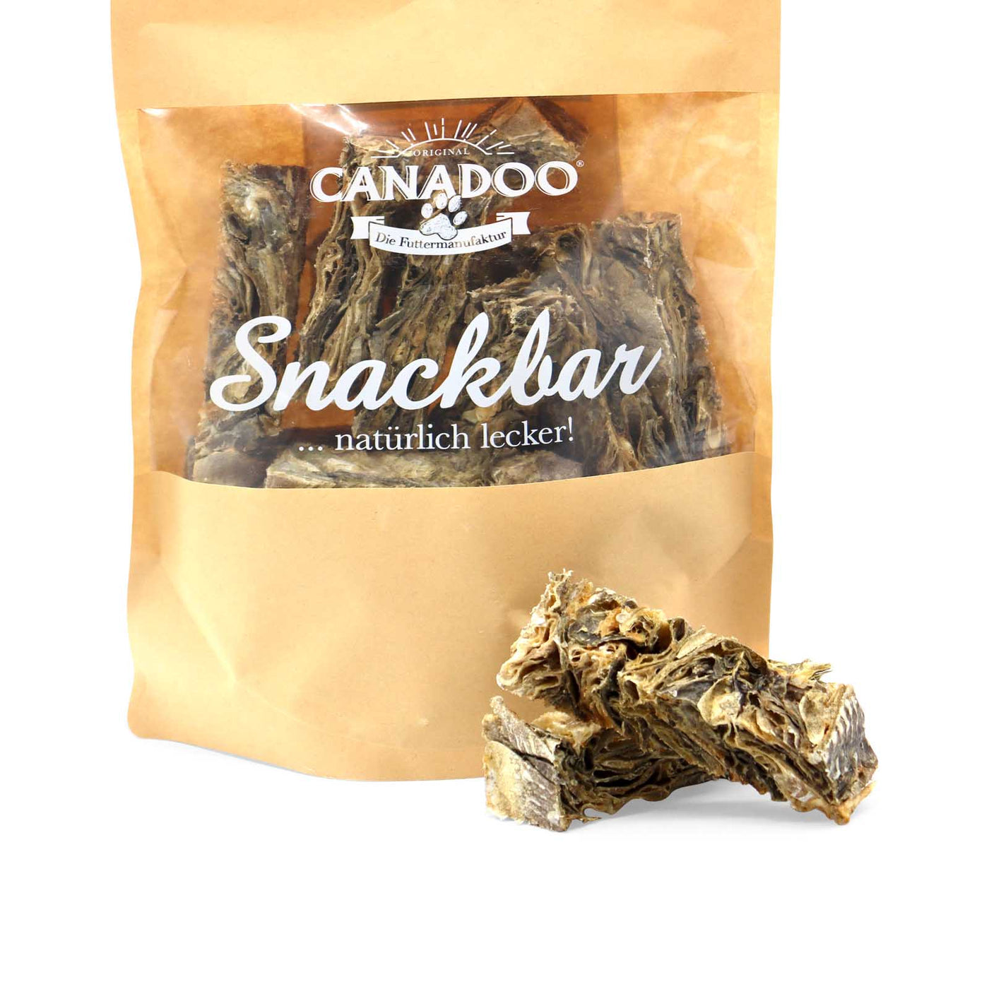 HealthyDog Canadoo natürliche Fischhautstangen mittel