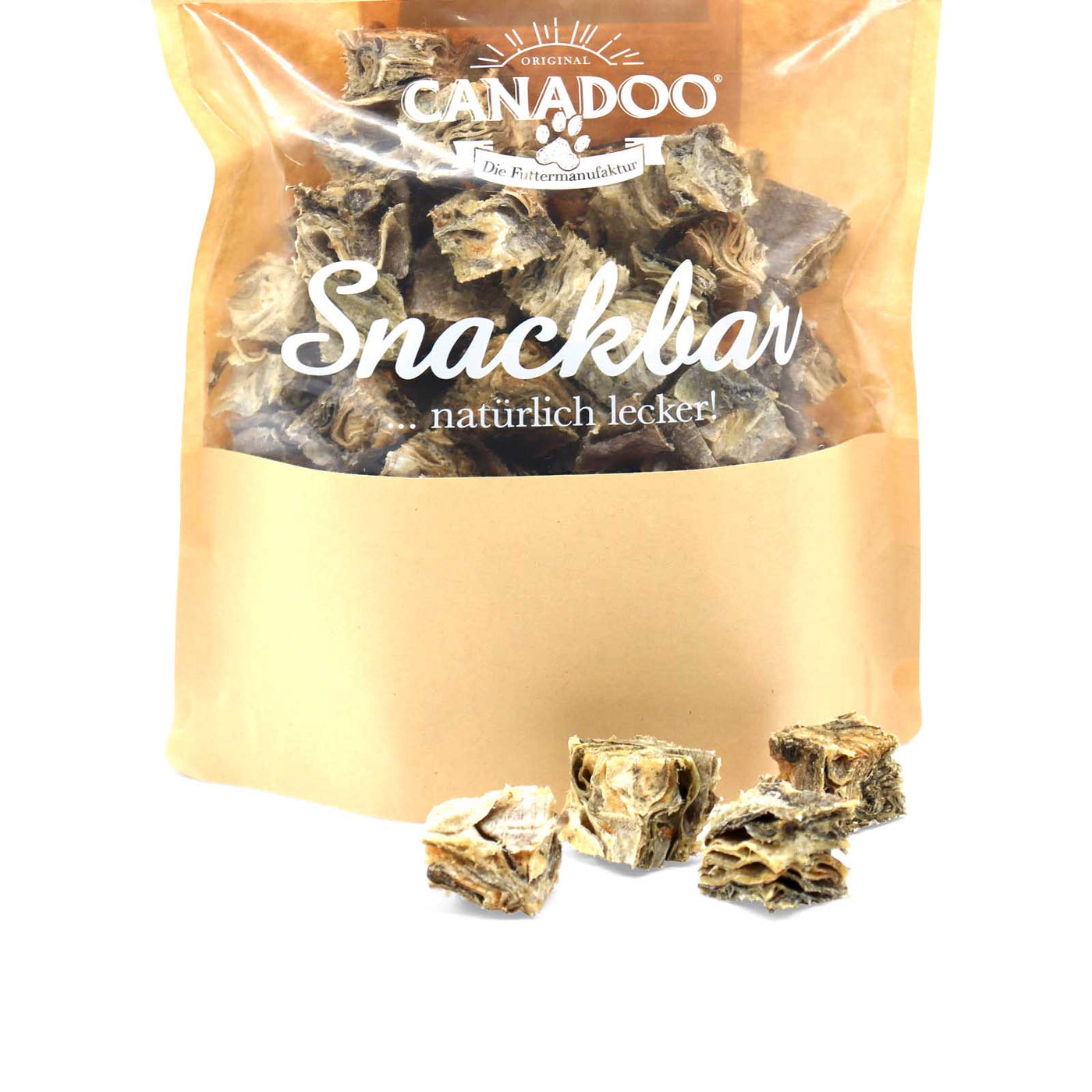 HealthyDog Canadoo natürliche Fischhautwürfel S