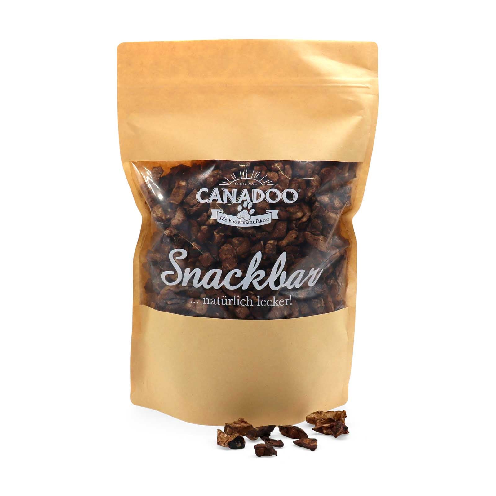 Canadoo natürlicher Trainingssnack Rinderlunge