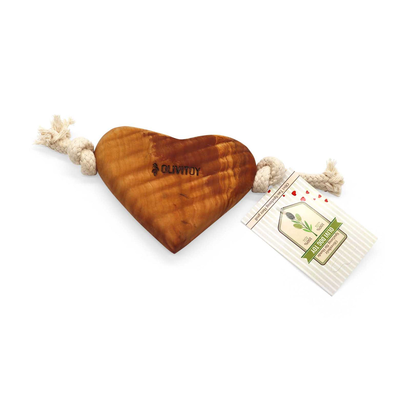 HealthyDog Olivi Dog Toy Herz