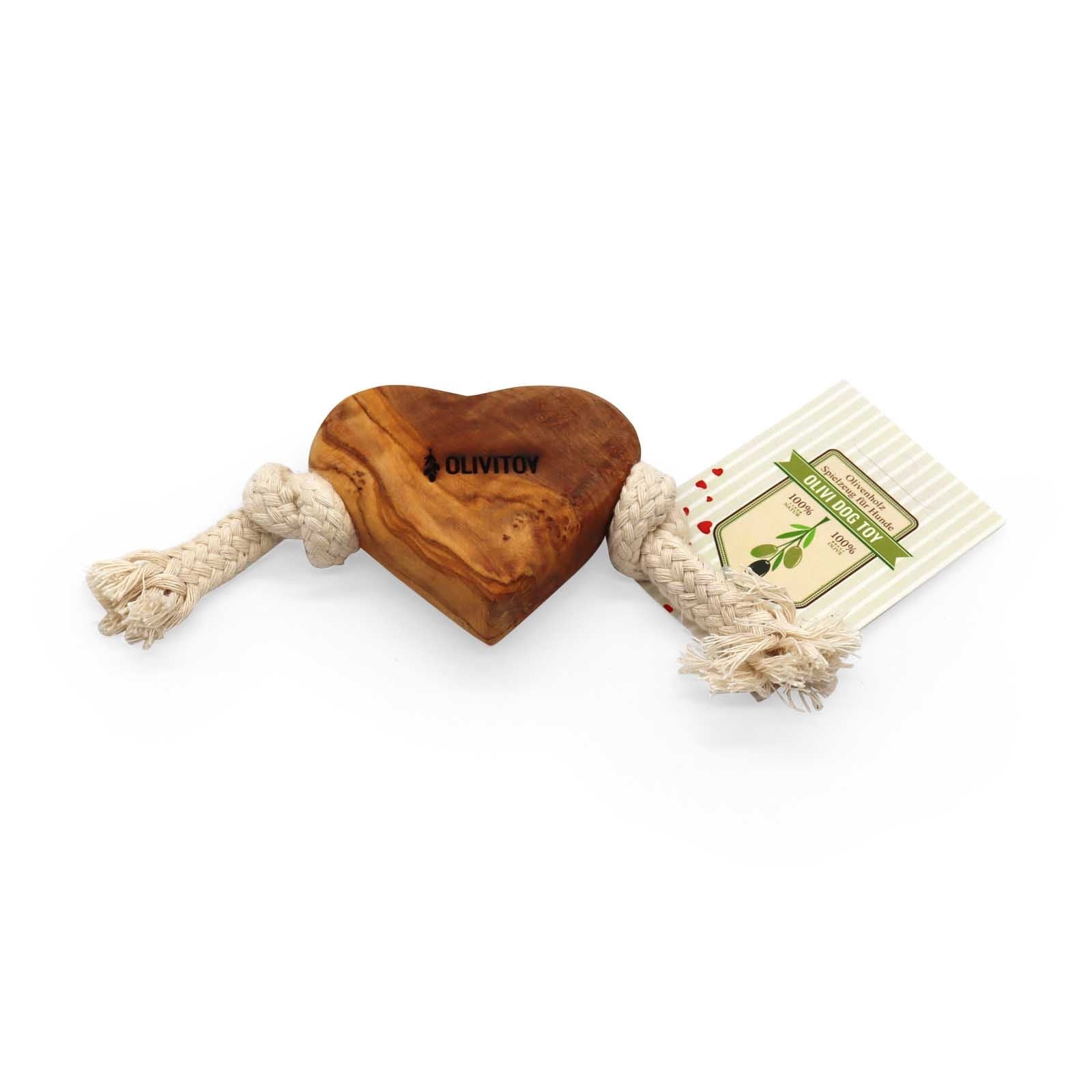 HealthyDog Olivi Dog Toy Herz