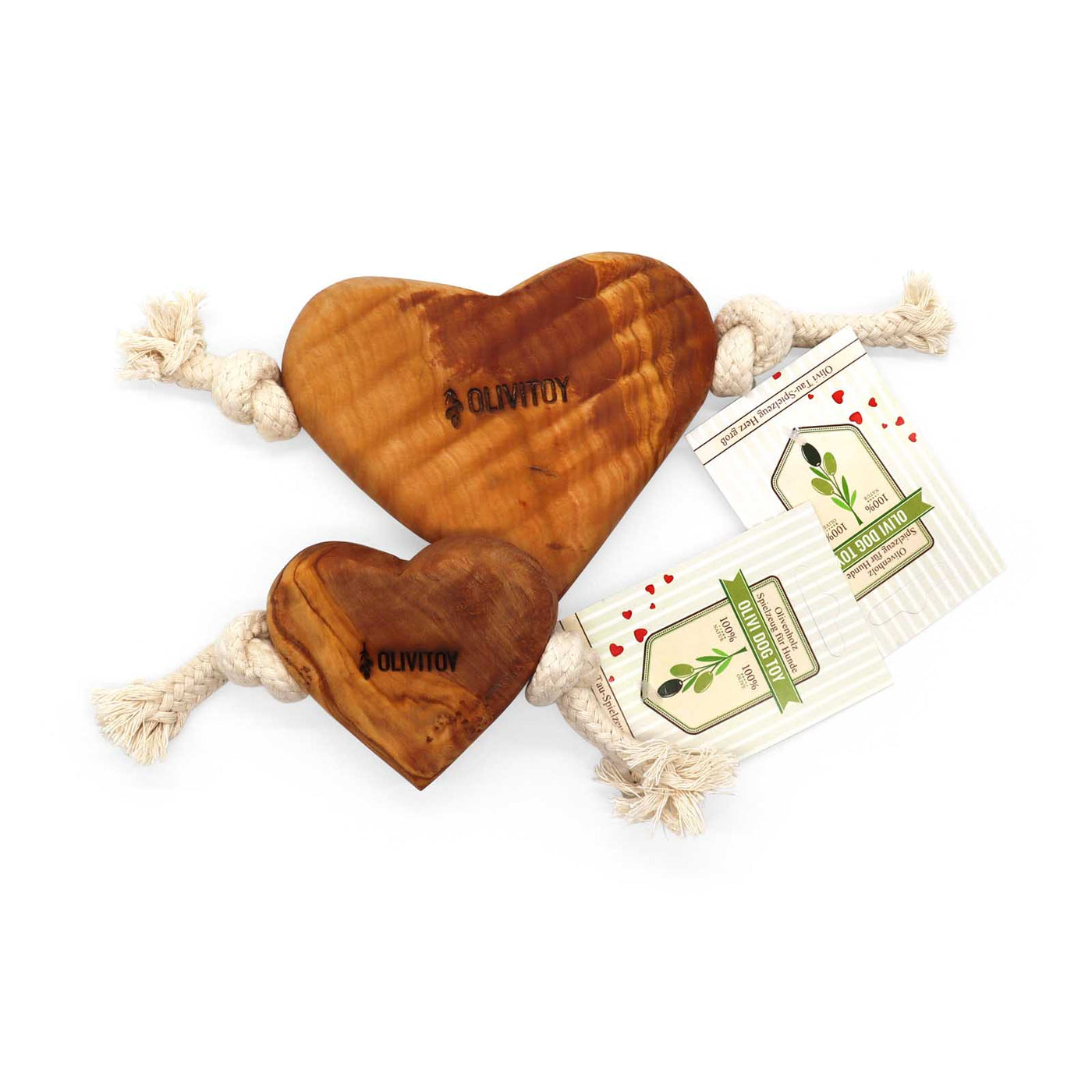 HealthyDog Olivi Dog Toy Herz