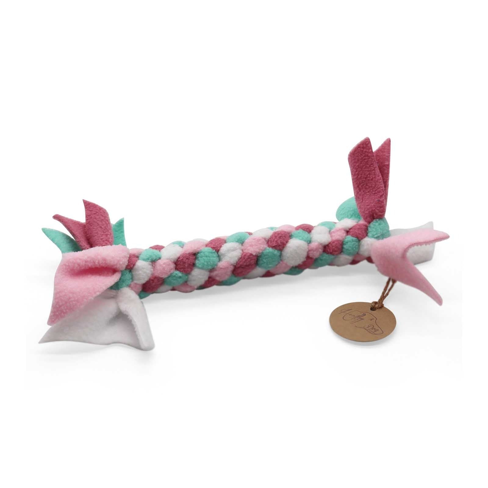 HealthyDog Fleece Hundespielzeug "candyland"