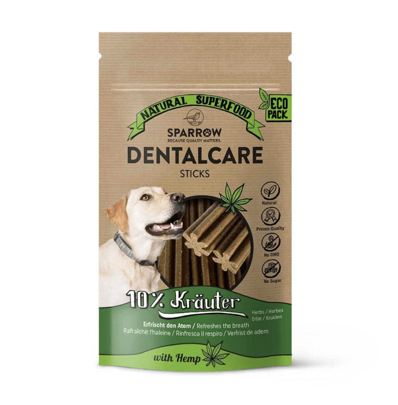 Sparrow DentalCare Sticks für Hunde