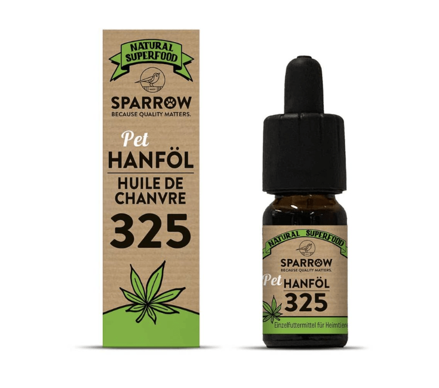 Sparrow Pet Hanföl 325 mit CBD