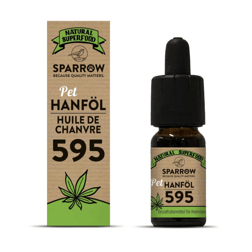 Sparrow Pet Hanföl 595 mit CBD