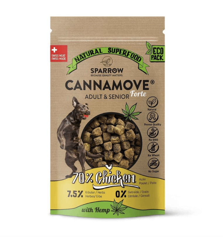 Sparrow CannaMove Forte Adult & Senior Snack für Hunde