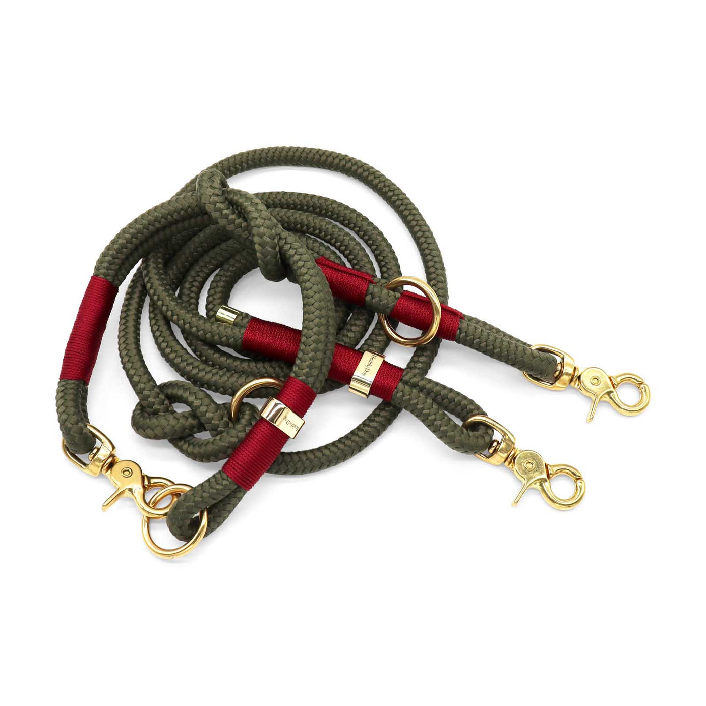 HealthyDog Paracordhalsband und Paracordleine "Destiny"