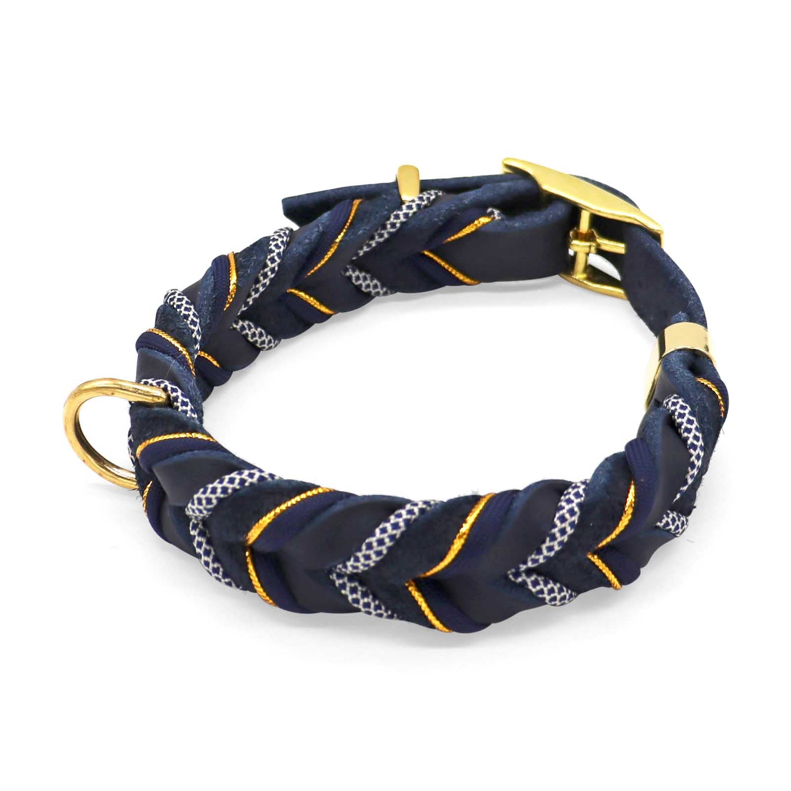 HealthyDog Lederhalsband "Yoshi"
