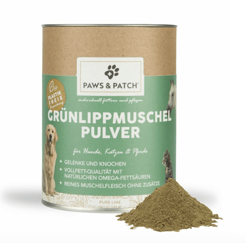 HealthyDog Paws & Patch Grünlippmuschel Pulver