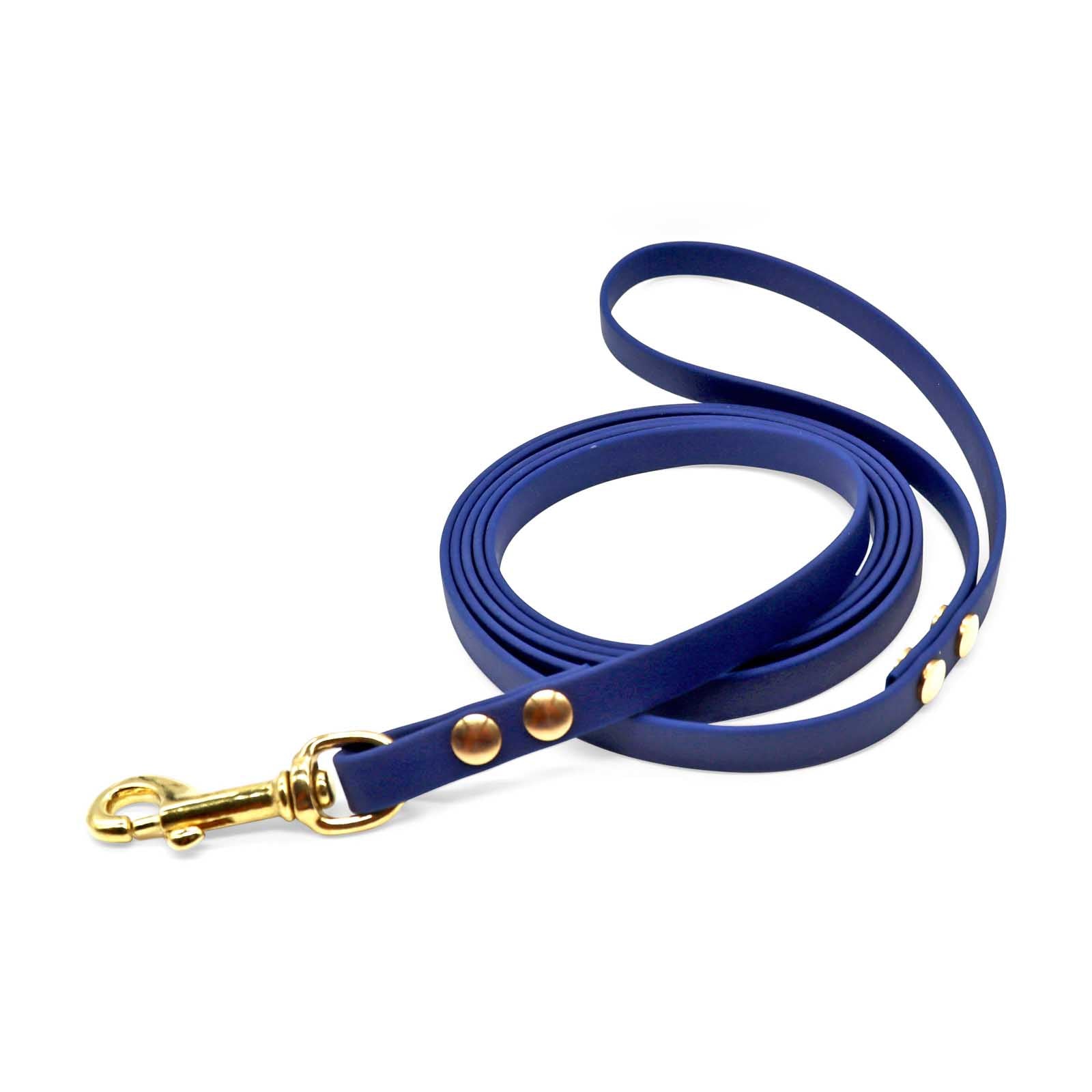 HealthyDog Biothane Leine "navy blue"